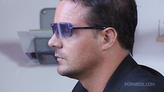 Sexy secretary gets banged by boss