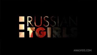 Russian Love: TGirl Fucks a Tight Wet Pussy