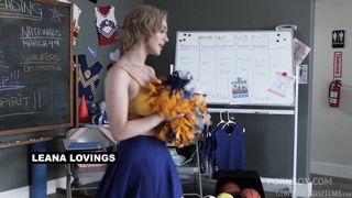 FEISTY CHEERLEADERS - SLUMBER PARTY - LESBIAN PLAYTIME - TEENS - AUBREE VALENTINE - GRACIE GATES
