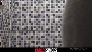 Carlossimoes - update #541 - CARLOS SIMOES & kyara_-santos NA DUCHA - Jun 30, 2023