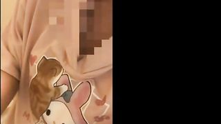 シャワーでじーぱん濡らした後に全身びしょ濡れ状態でオナニーする可愛い女子◯生。【