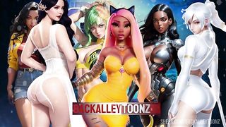 Big butts and big tits is all you need for your fap bank deposit