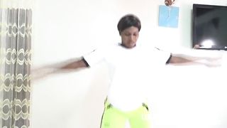 Fucking in the gym. She gets fucked by spn sports coach in the gym during exercises with his big ey long cock tight and plump