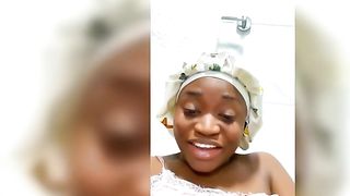 Straight from shower