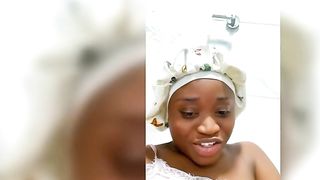 Straight from shower