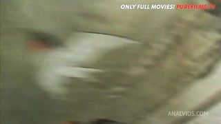 first date with asian girl and she start anal sex on the public garden