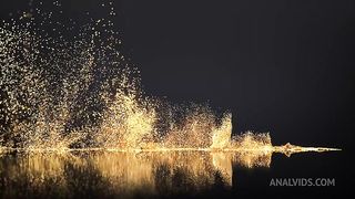 BBW Huge Tits First Porn In Vegas – POV Blowjob – Solo Masturbation – Throated – Fat Pussy – Bound Orgasm!