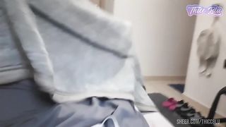 Submissive wife trying anal