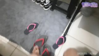 Submissive wife trying anal