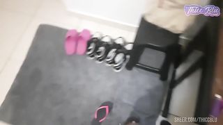 Submissive wife trying anal