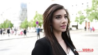 Tempting Tourist Emily Pink Gets Picked Up For Airtight DP Fucking GP2721