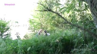 We went to chill at the waterside. We got caught ending up extreme double fisting and squirting. But we cleaned up the mess ;)