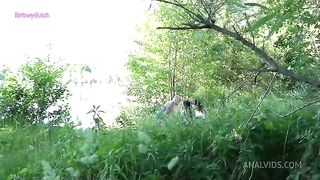 We went to chill at the waterside. We got caught ending up extreme double fisting and squirting. But we cleaned up the mess ;)