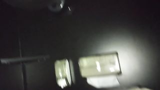 Fucking strangers in the Glory Hole while the cuckold watches through the hole