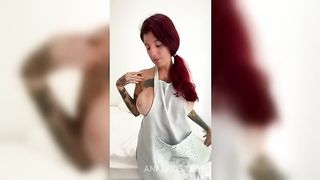 ARROMBEI O CU DA RUIVA SAFADA ENQUANTO ELA ESTAVA COZINHANDO PRA MIN - FEAT ZARA SNAKE