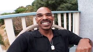 Black Dudes Cover Katie Ray's Face In Cum
