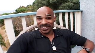 Black Dudes Cover Katie Ray's Face In Cum