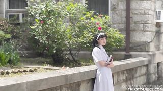 Anal Lesbian Nuns with Eve Summers