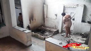 Strong Anal Beat in Brazilian Fat - bareback