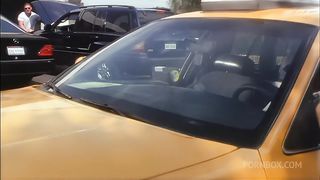 Blonde Sondra Blowjob And Deep Throat Outdoors