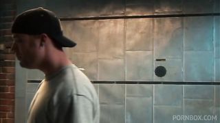 Dark Haired Beauty Takes on Two Big Dicks at Once