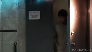 Dark Haired Beauty Takes on Two Big Dicks at Once