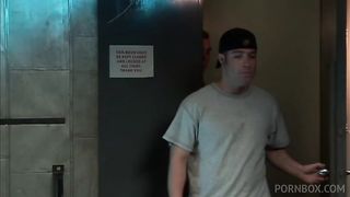 Dark Haired Beauty Takes on Two Big Dicks at Once