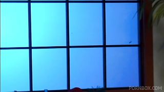 Blonde and Redhead Enjoy His Cock Together