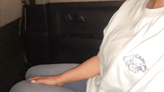 【大◯生カップルのカーSEX】深夜の誰もいない畑の側でカーSEXする大◯生カップル。