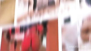 Seguranca do condominio me reconheceu botou eu pra mamar sua rola preta grande e gozou na minha buceta no banheiro