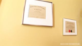 Candice Von Visits The Dr For A Prescription of White Cock