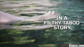 Hot Teen Bribes Dad's Friend with Pussy - Ailee Anne