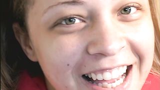 Tia Sweet Gets Her Teen Tight Asshole Drilled Outdoors