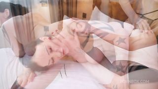 Emily Adaire's BIG cock takes Valkyria Domina's ass for a bumpy ride!