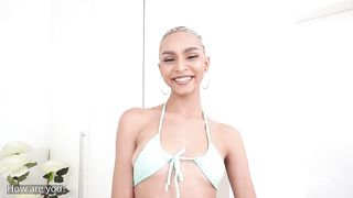 Very beautiful 22 years Brazilian fashion model Heloa Green, first porn scene & gets ass-fucked by BBC(Anal,BBC, pretty face, ATM, gape)OB181