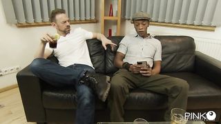 Interracial Threesome with Anal gap for Alyson