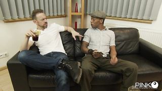 Interracial Threesome with Anal gap for Alyson