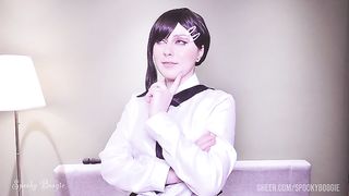 KOBENI HIGASHIYAMA AND DENJI TRY SLOPPY BLOWJOB, HARD PUSSY FUCK AND DEEP PAINAL!