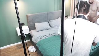 Backstage Young beautiful Lilith Liber stepsister 40kg fucks stepbrother in anal