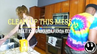 PAWG AMANDA PANDA IS THE SEXIEST MAID EVER