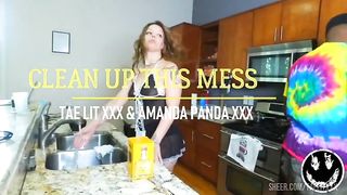 PAWG AMANDA PANDA IS THE SEXIEST MAID EVER