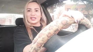 MAMADRIVE : Dentro do carro ? Hoje vai ter putaria .