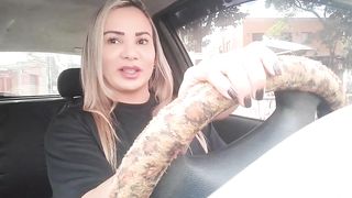 MAMADRIVE : Dentro do carro ? Hoje vai ter putaria .