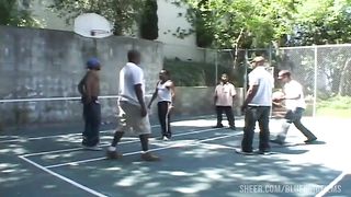Hillary Scott Takes On Multiple Cocks in a hardcore Interracial Gangbang