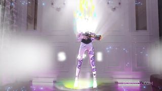 10 vs 1 - FIRST DAP with Skinny teen Sasha Paige