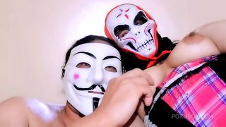 GOD FORGIVE THEM!! HORNY BUSTY STEPMOM FUCKS HER BIG DICK STEPSON TELLS HIM TO PENETRE HER TIGHT PUSSY, REAL HOME SEX AMATEUR STEPMOM AND STEPSON