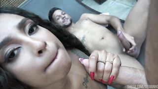 Ariella Ferraz em sua primeira tentativa de DP