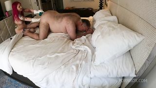 BTS Close Up Gloved Anal Toy Play and Fisting