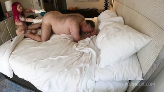 BTS Close Up Gloved Anal Toy Play and Fisting