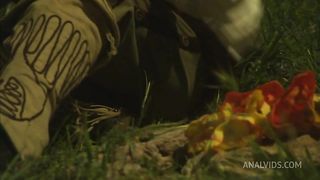 Brooke Ballentyne Fucks A Hired Ranch Hand By The Fireside Outdoors